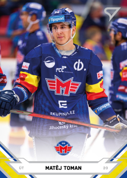 Matej Toman Ceske Budejovice Tipsport ELH 2021/22 SportZoo 2. serie #370